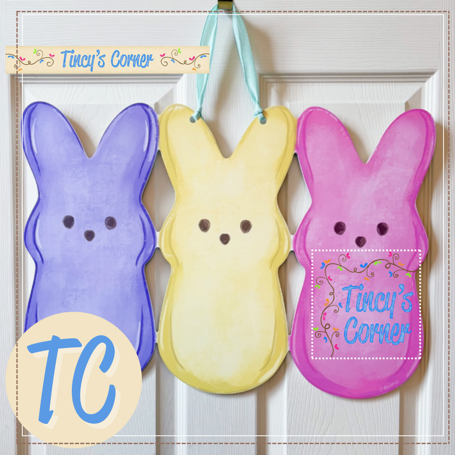 Bunny Treats Door Hanger
