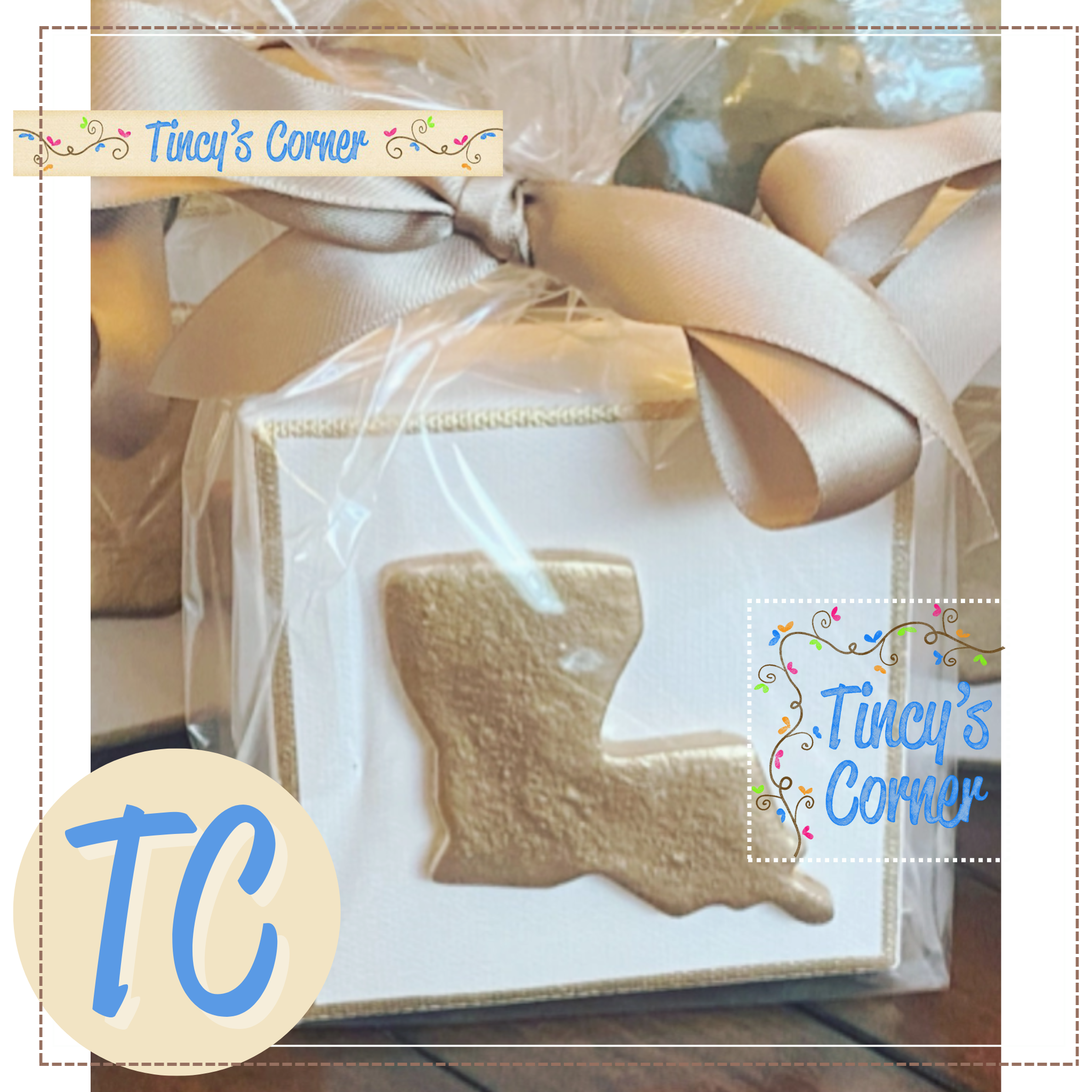 Louisiana Gold Gilded Art