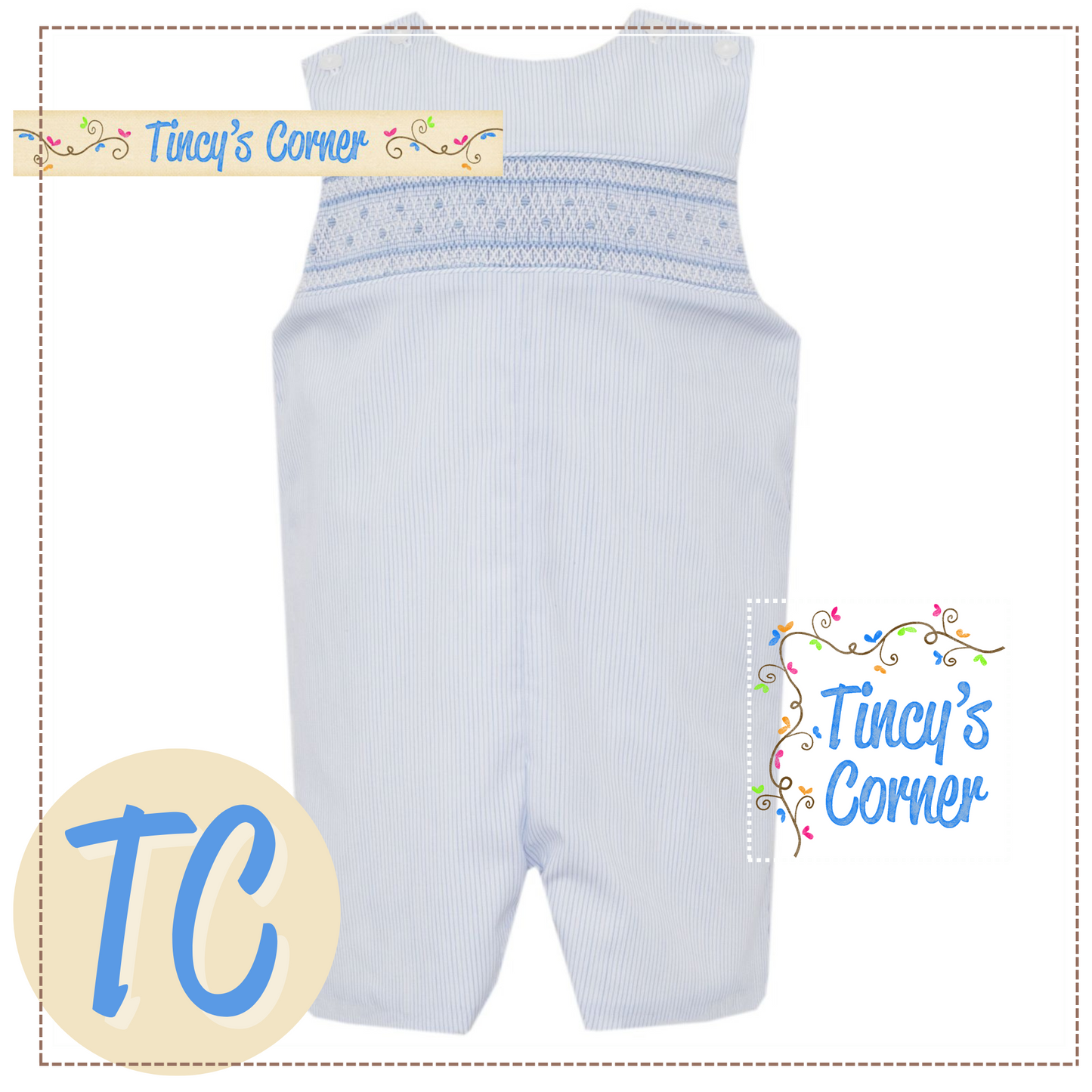 Andre' Smocked Jon Jon