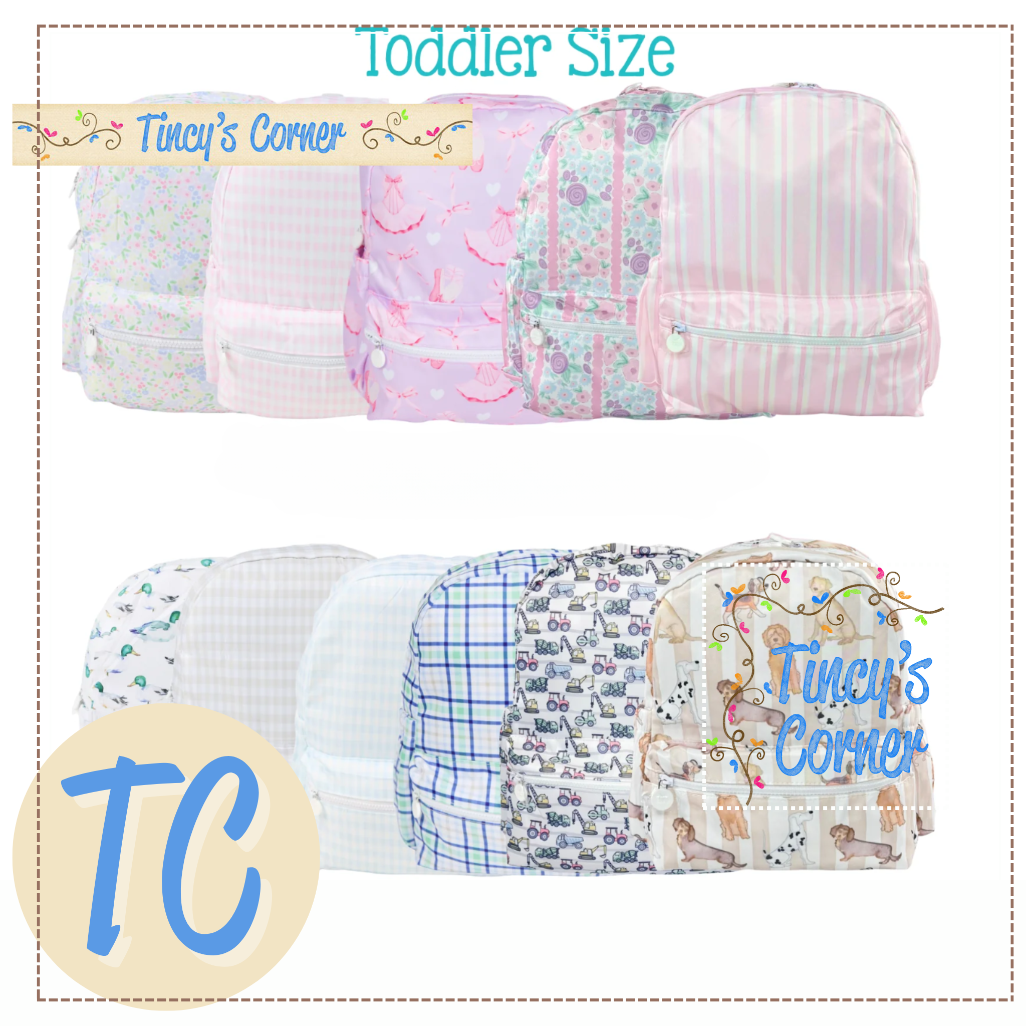 Nylon Backpack (Toddler Size)