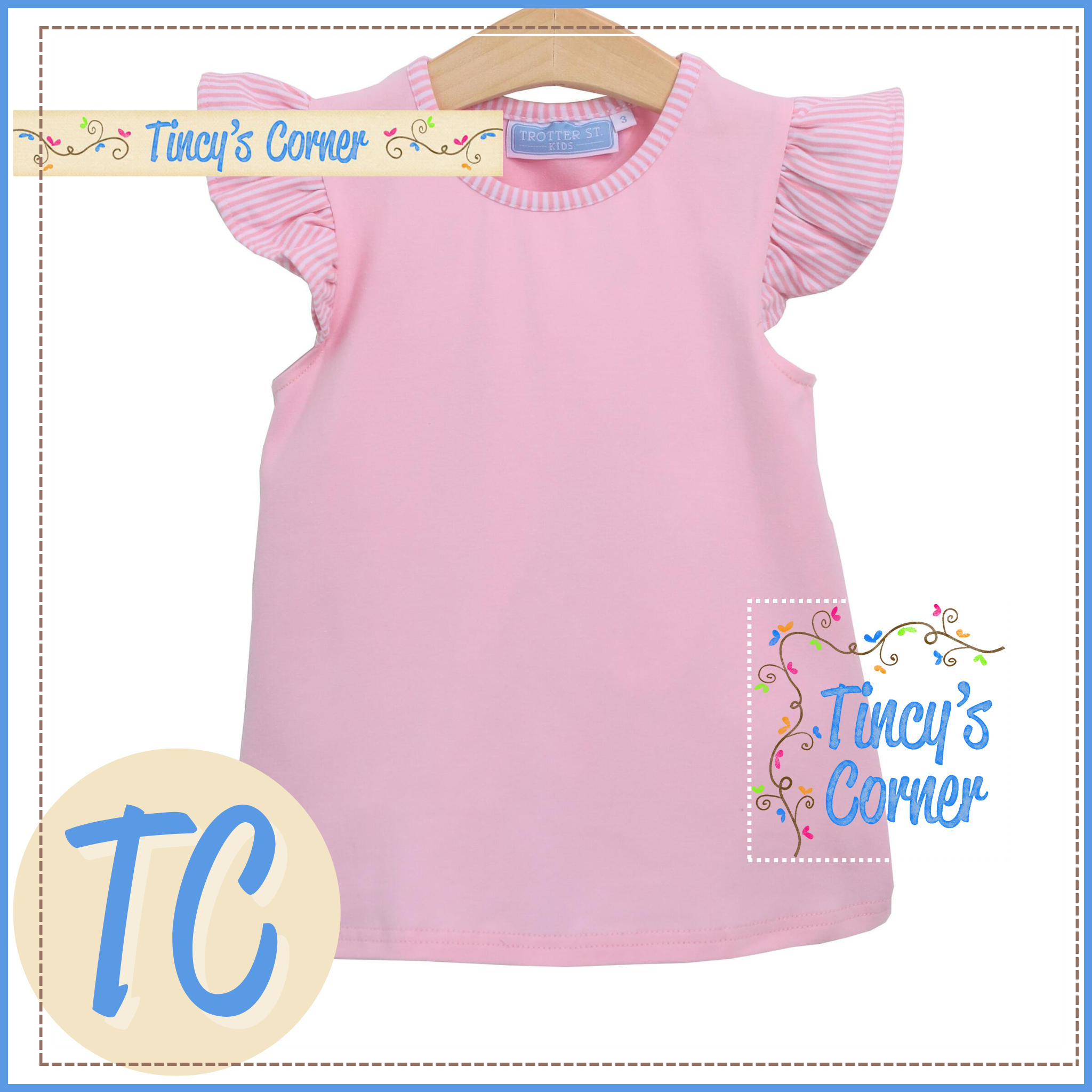 Vivian Flutter Top Short Set