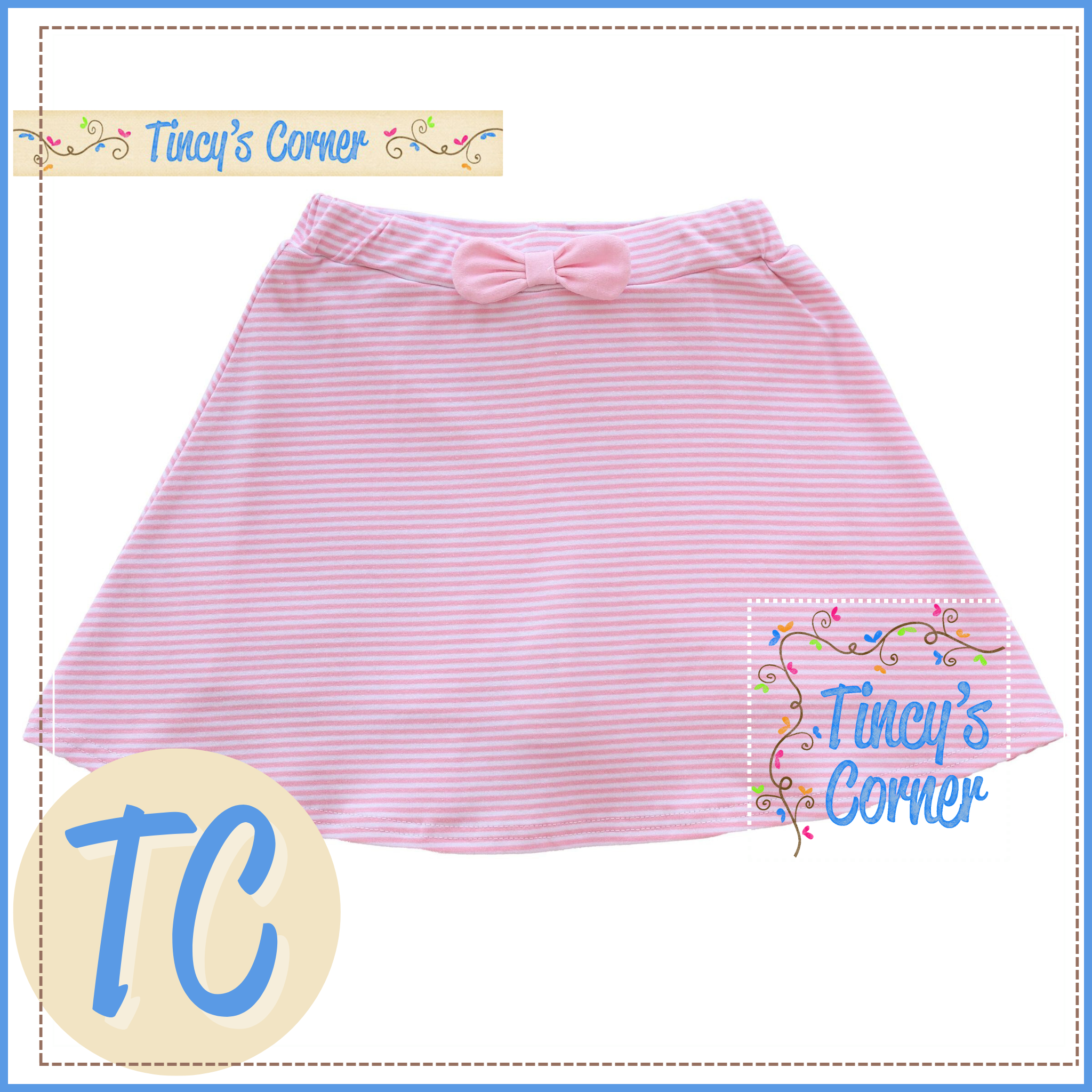 Vivian Flutter Top Skort Set -114