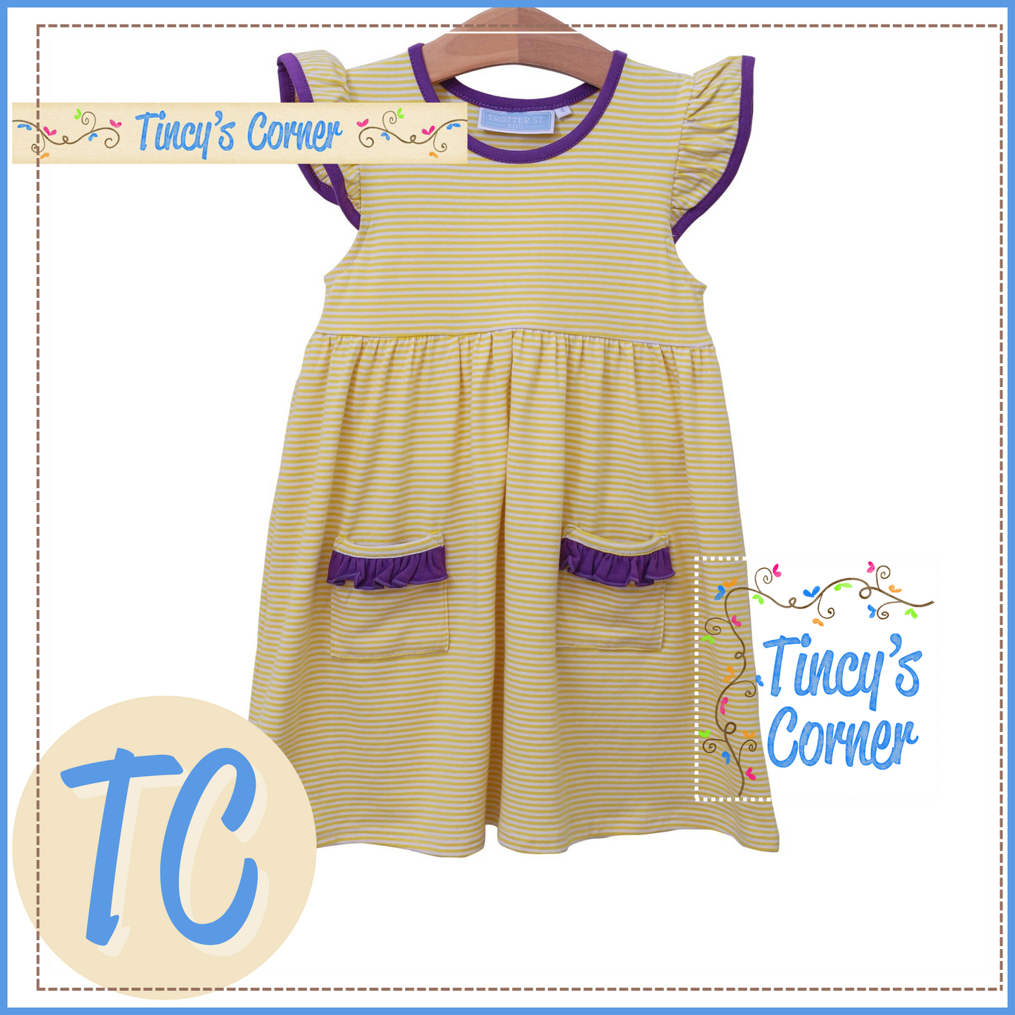 Lucy Stripe Dress