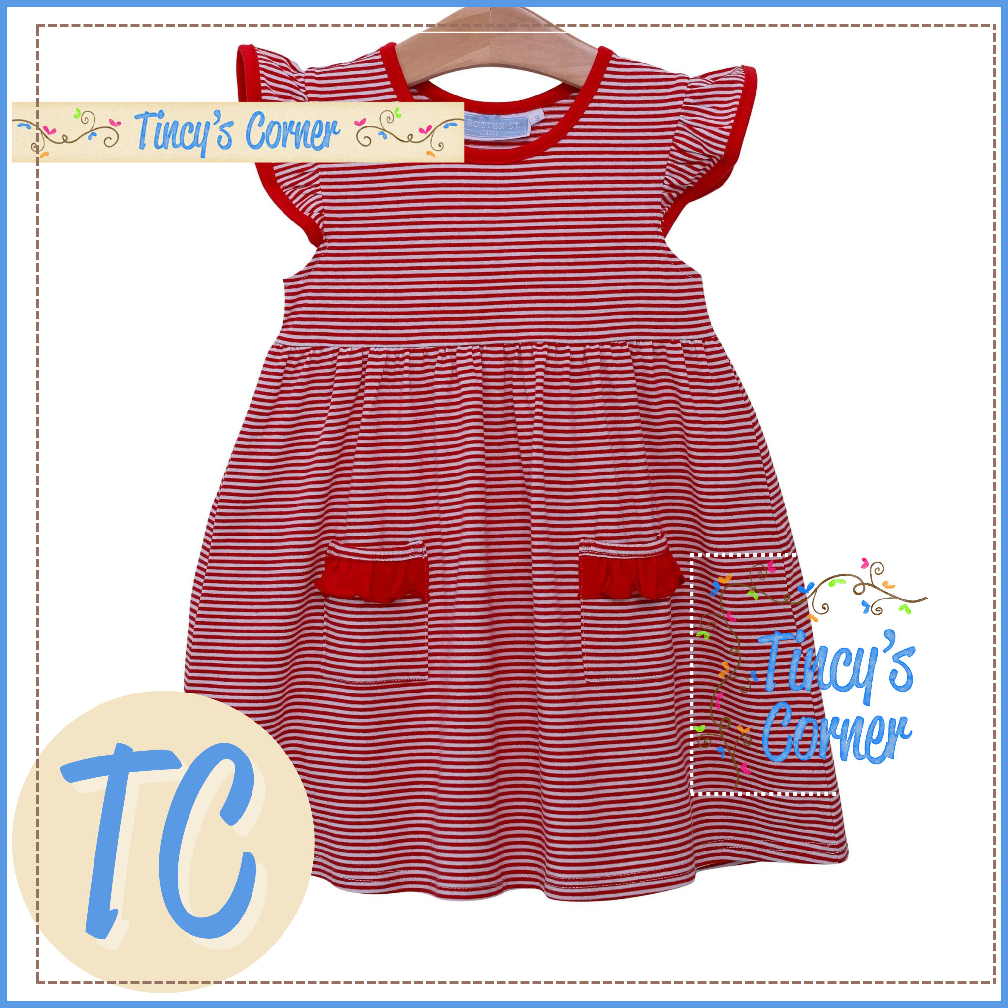 Lucy Stripe Dress