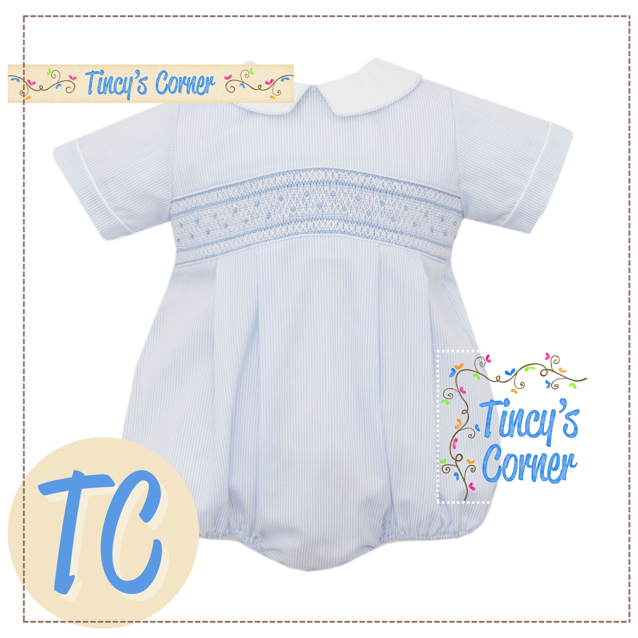 Andre' Smocked Bubble