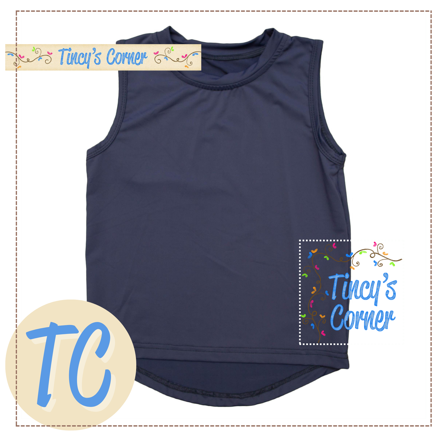 Girl's High Low Tank