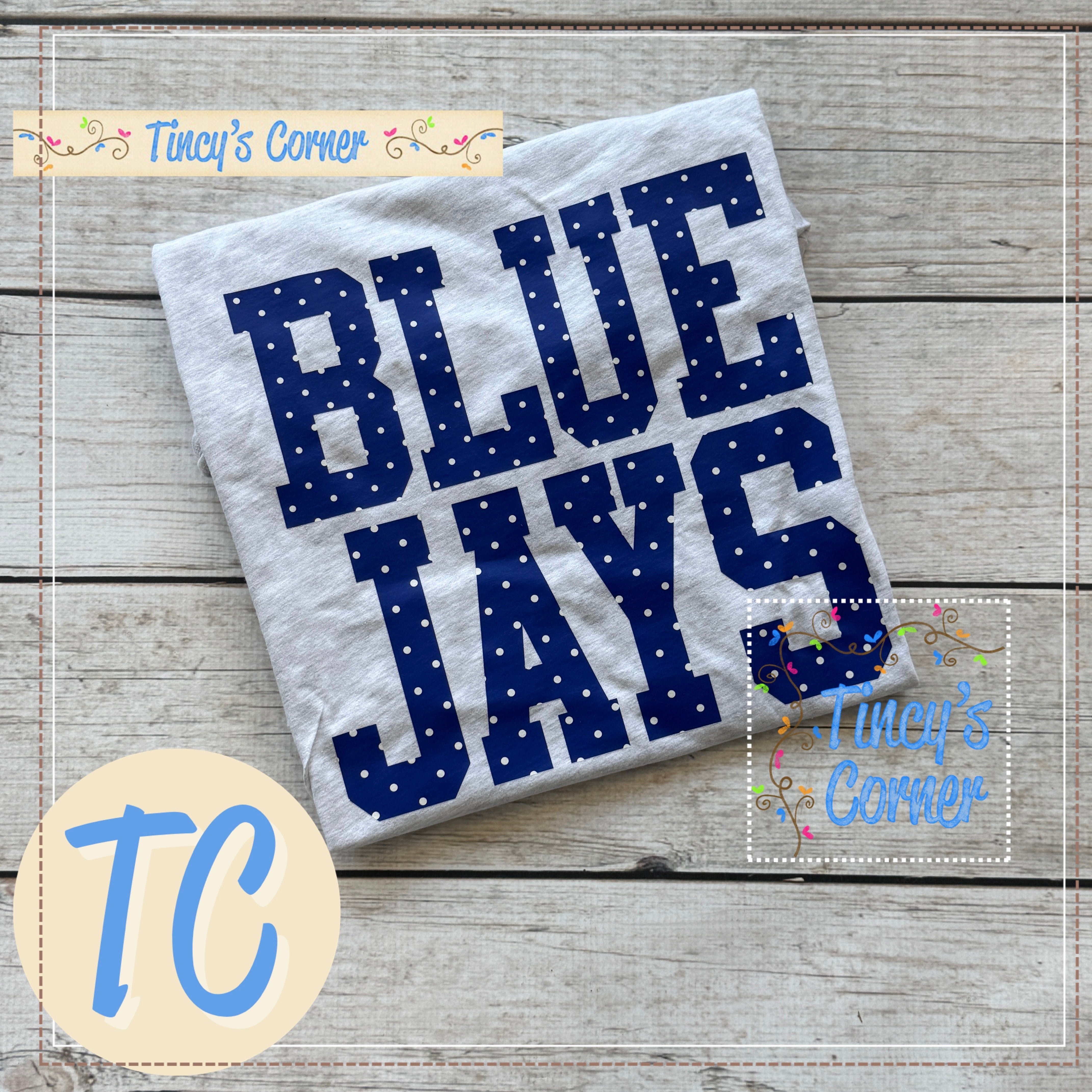 Blue Jays Polka Dot T-Shirt
