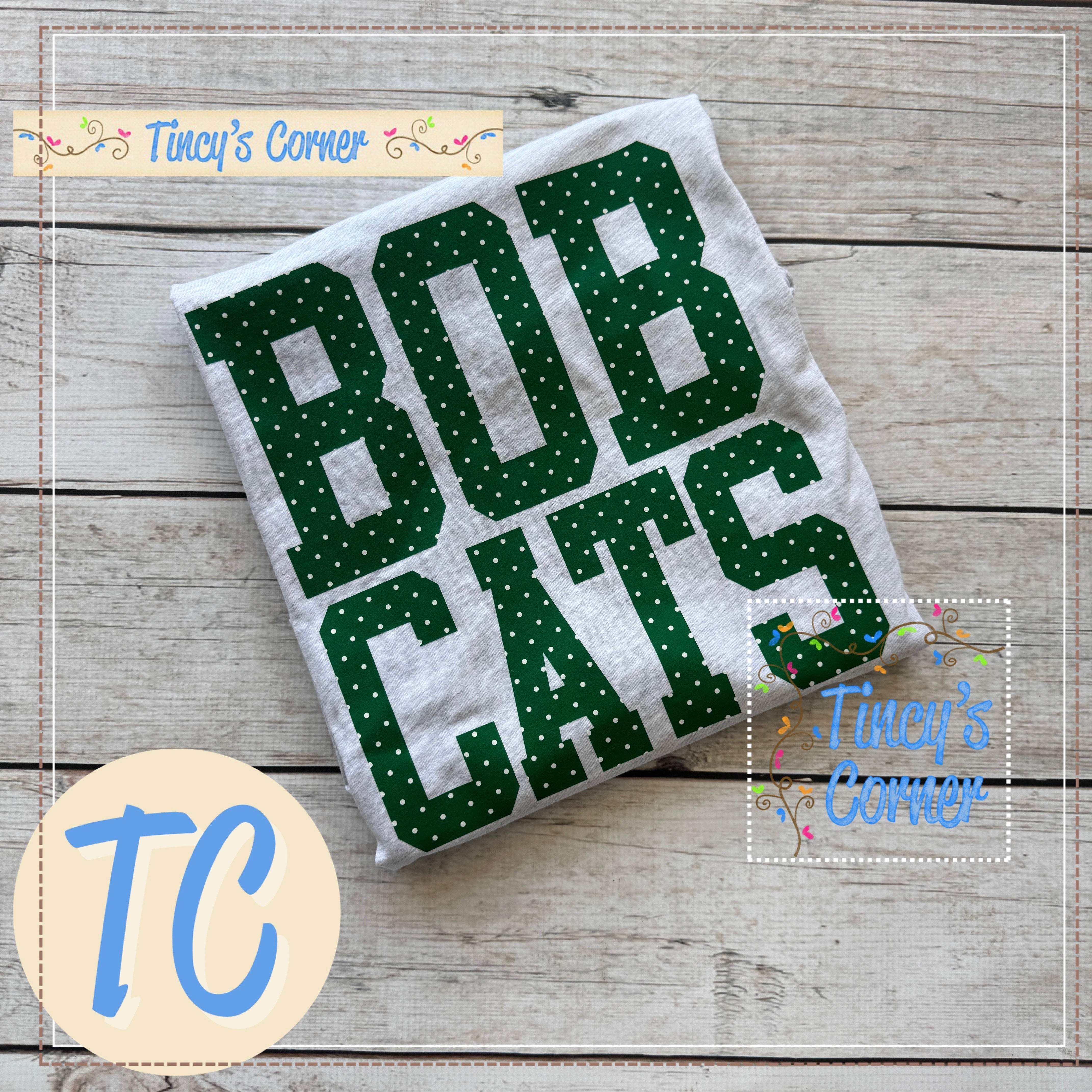 Bobcats Polka Dot T-Shirt