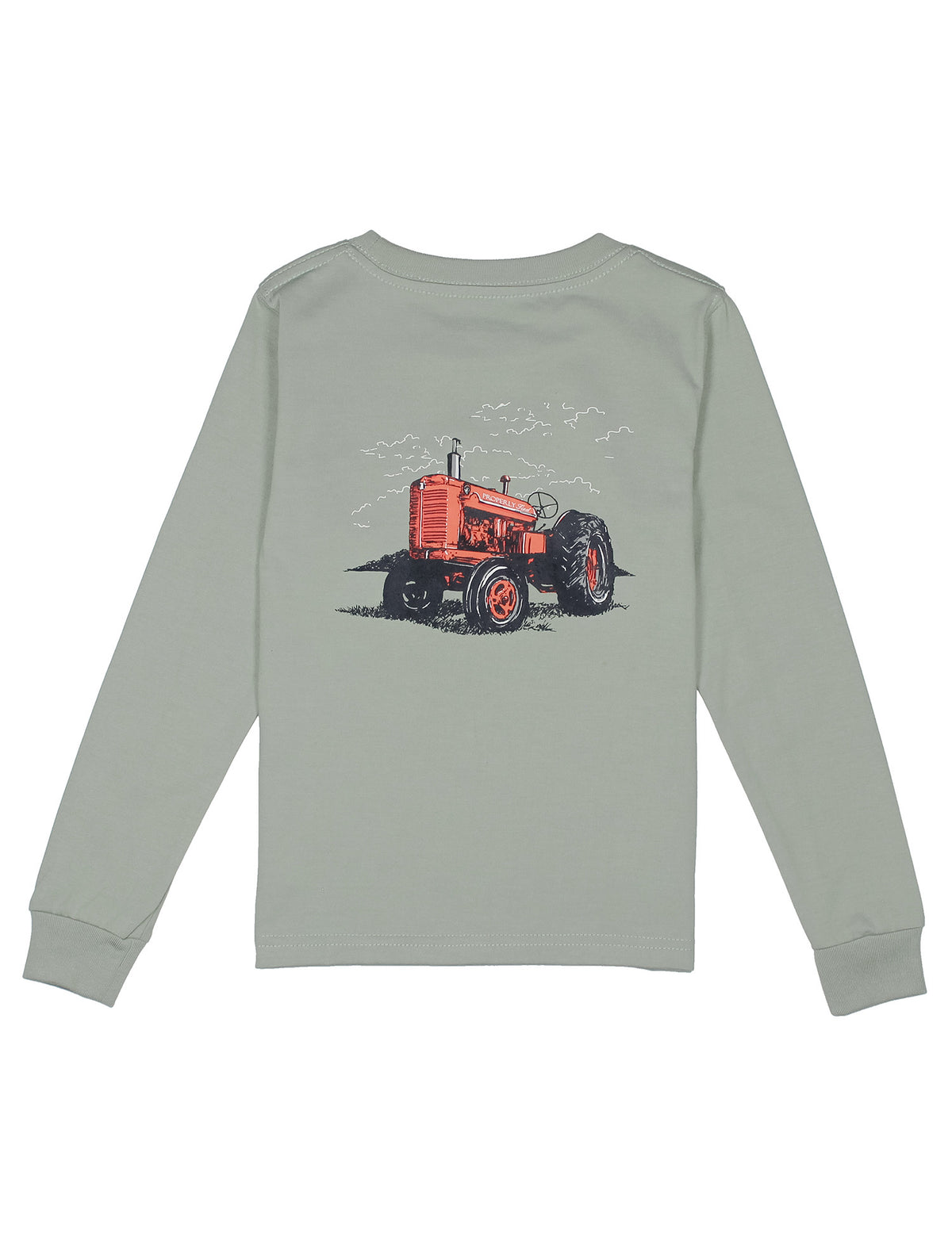 Boys Tractor PT LS T-Shirt