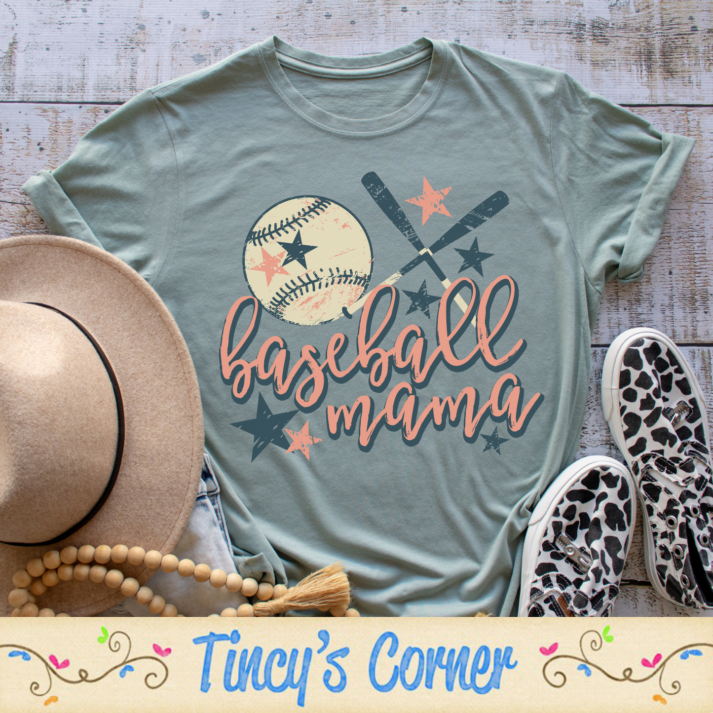 Baseball Mama -DTF SPT