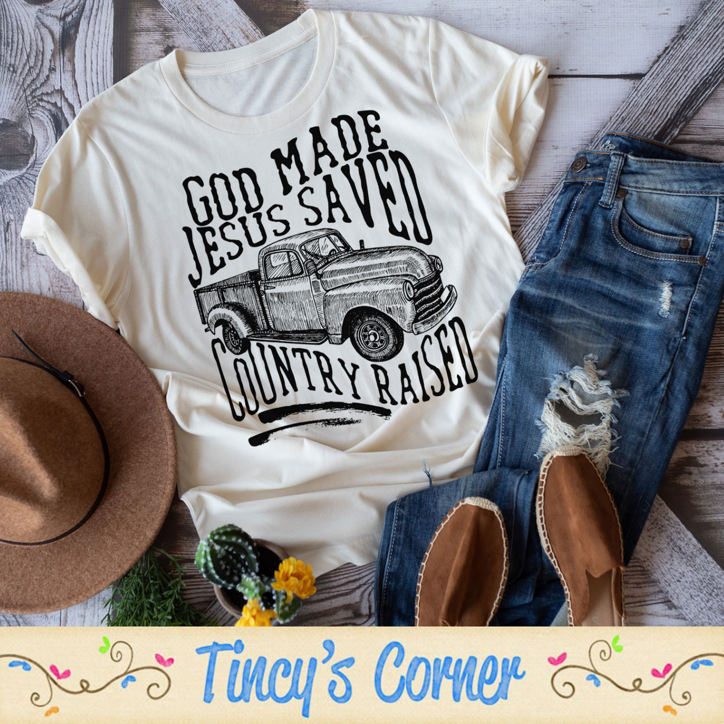 God Made Jesus Saved SPT