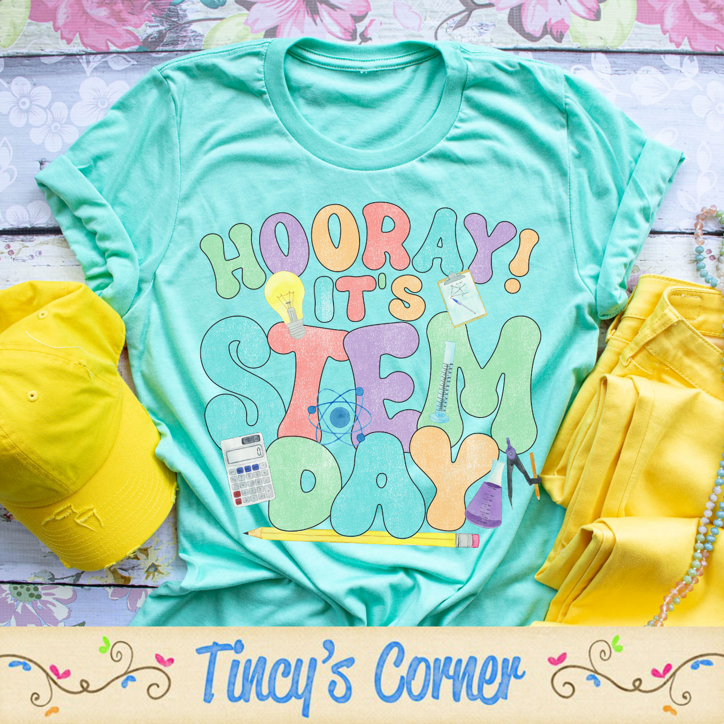 Hooray It's STEM Day -DTF SPT