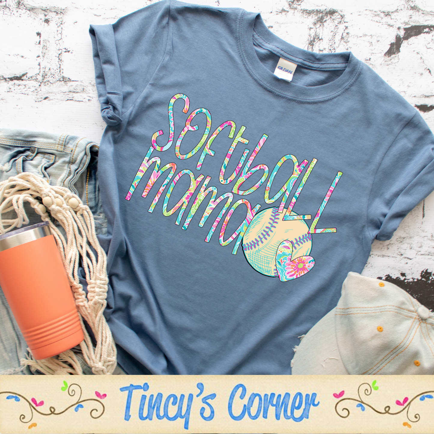 Softball Mama -DTF SPT