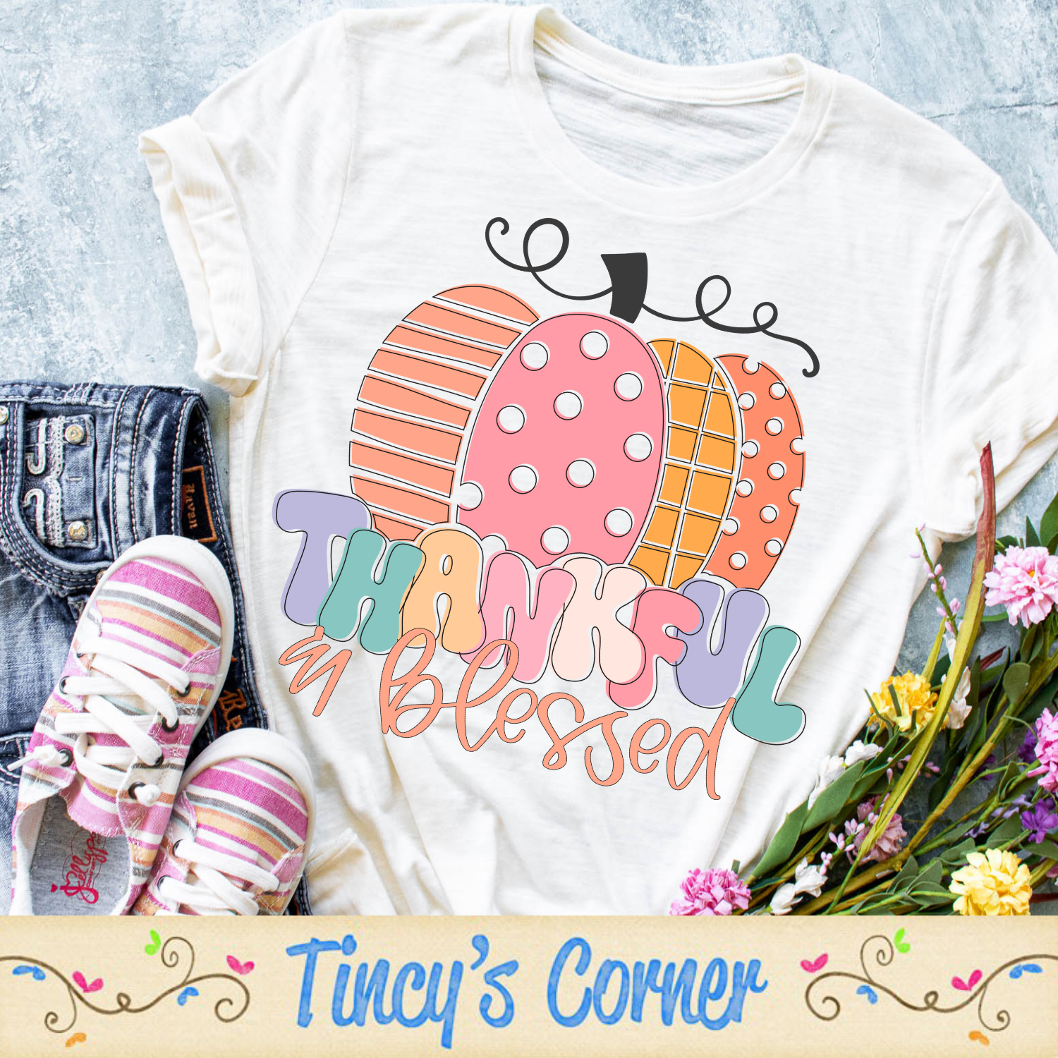 Thankful & Blessed - DTF SPT