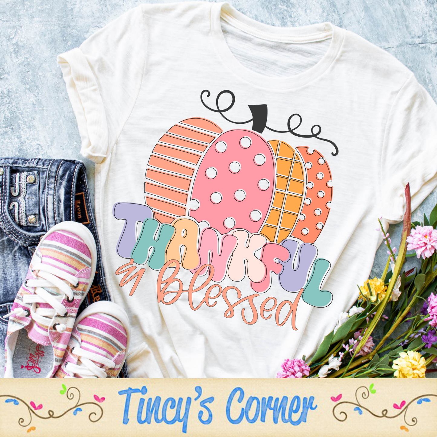 Thankful & Blessed - DTF SPT