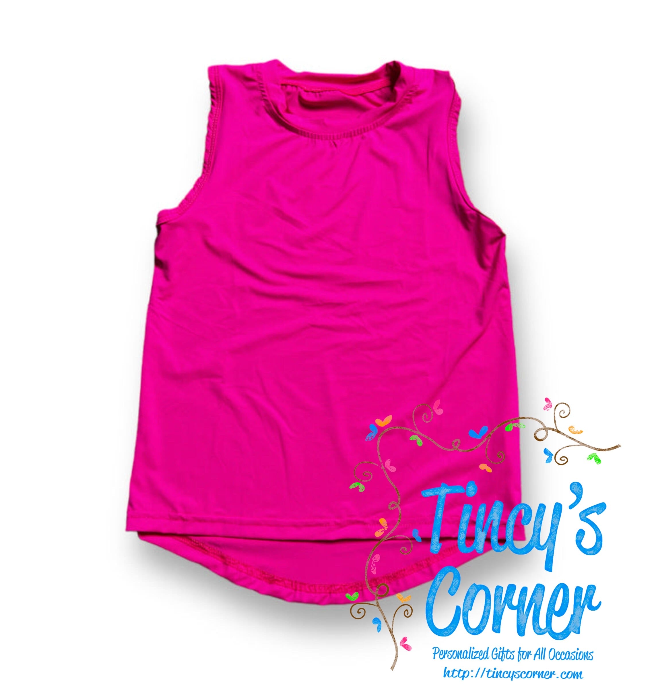 Girl's High Low Tank