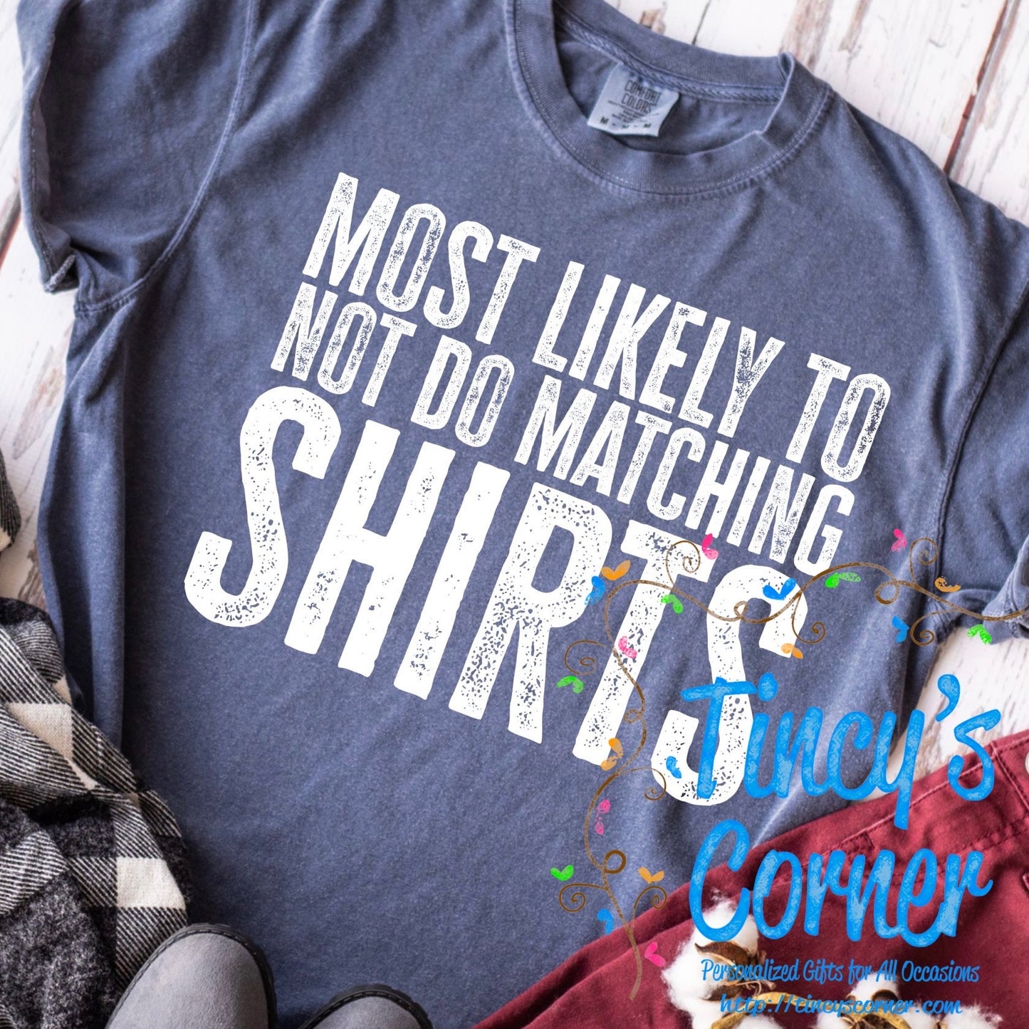 Not Do Matching Shirts SPT