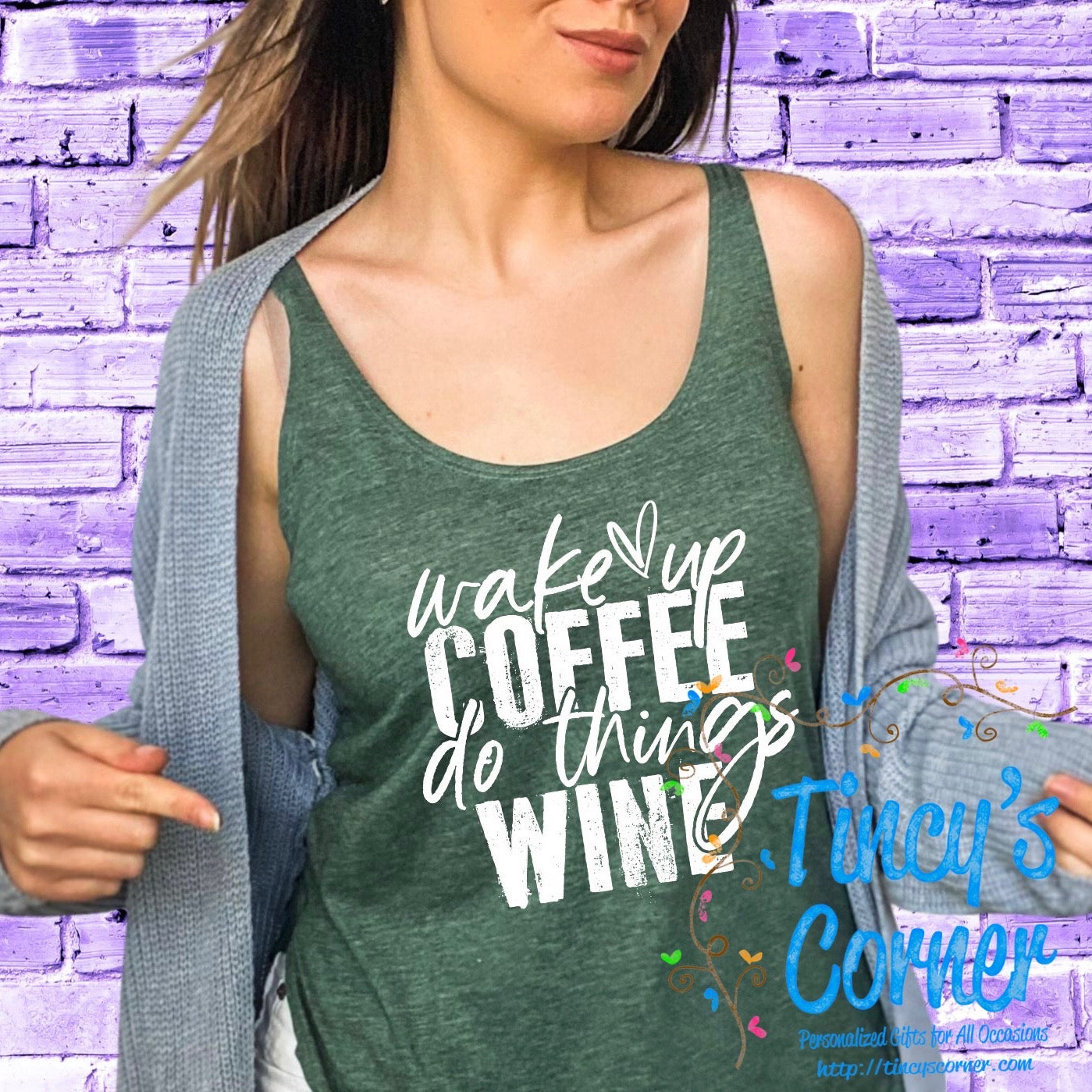 Wake Up Coffee Do Things Wine SPT
