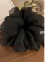Black Sheer Hair Scrunchy