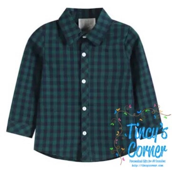 Gingham Dress Shirt