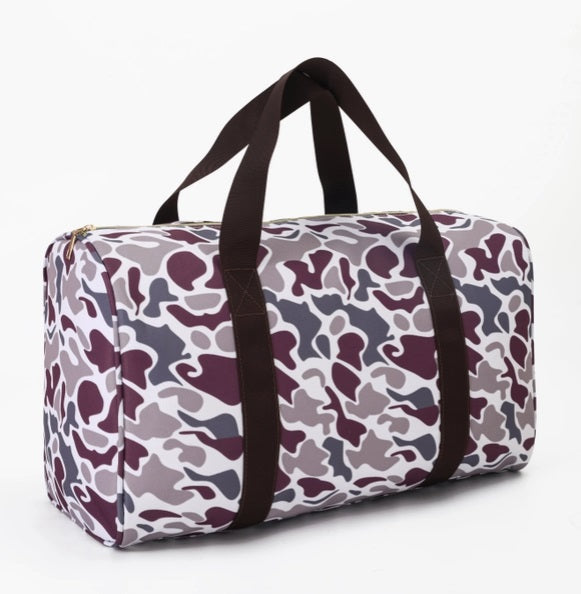 Camo Duffel Bag
