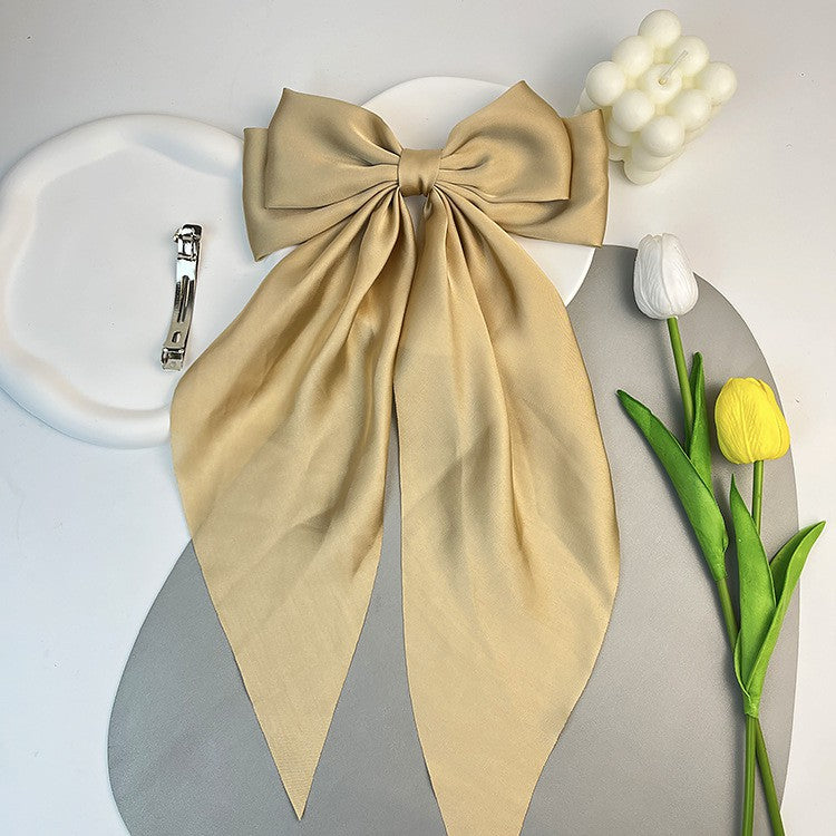 Oversized Satin Hairbow