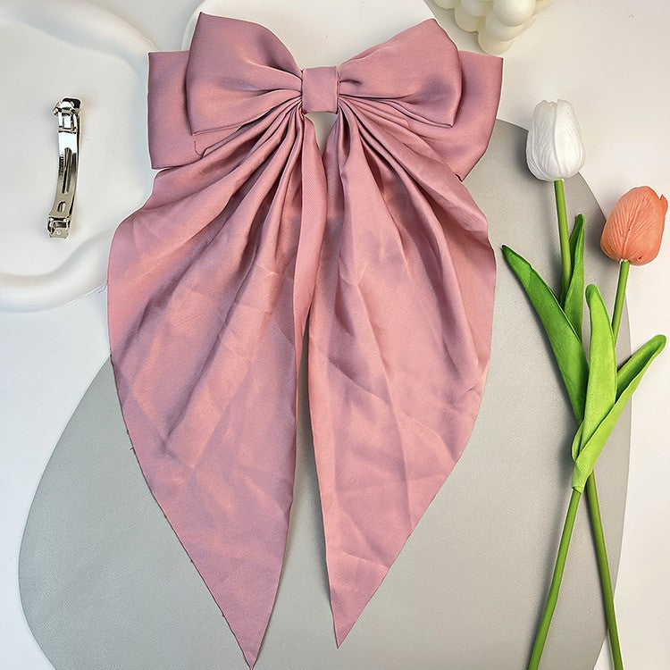 Oversized Satin Hairbow