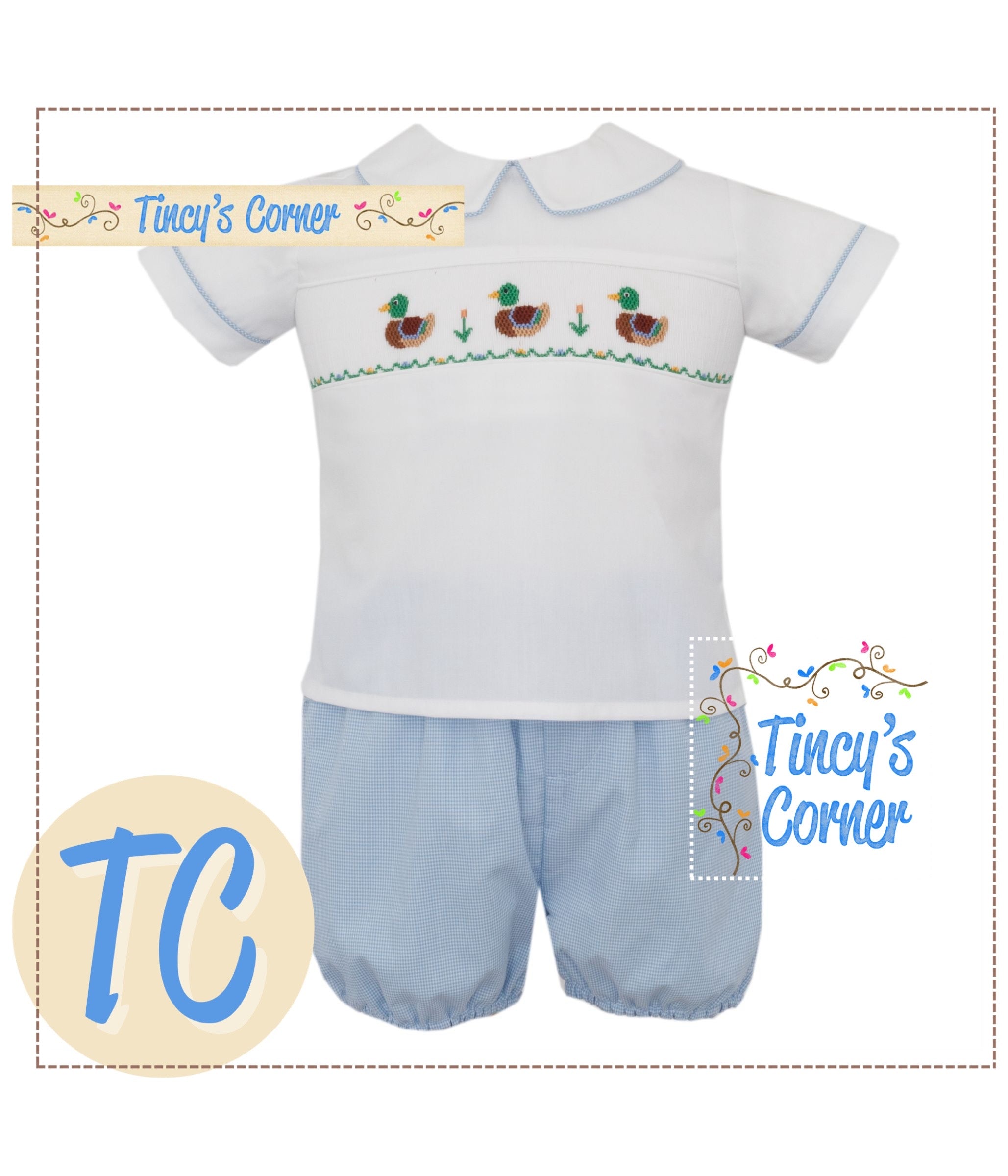 Mallard Duck Diaper Set