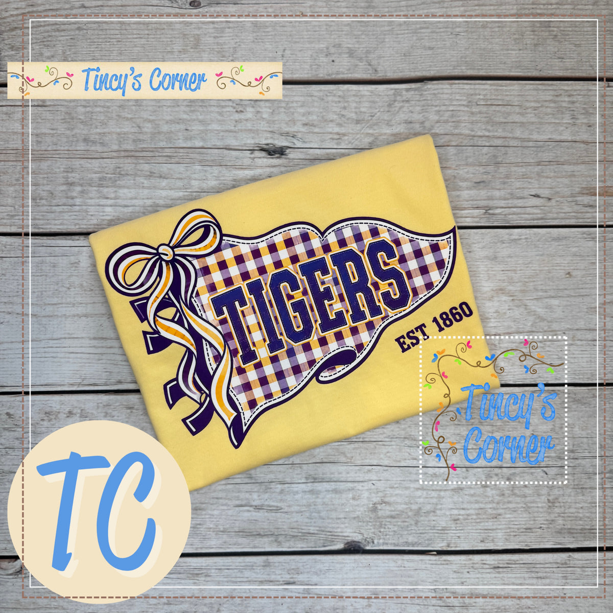 Tigers Pennant T-Shirt