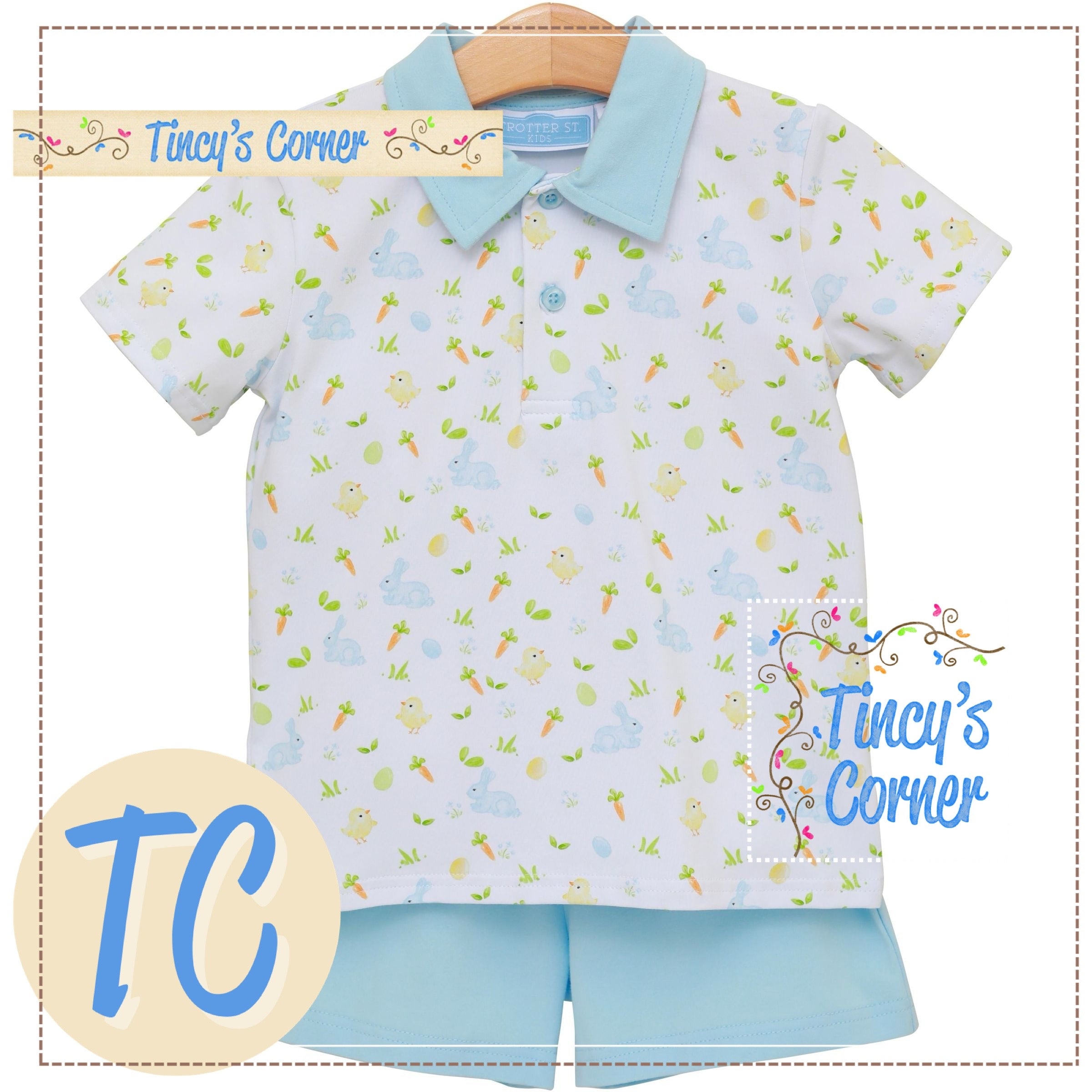 Cottontail Polo Short Set