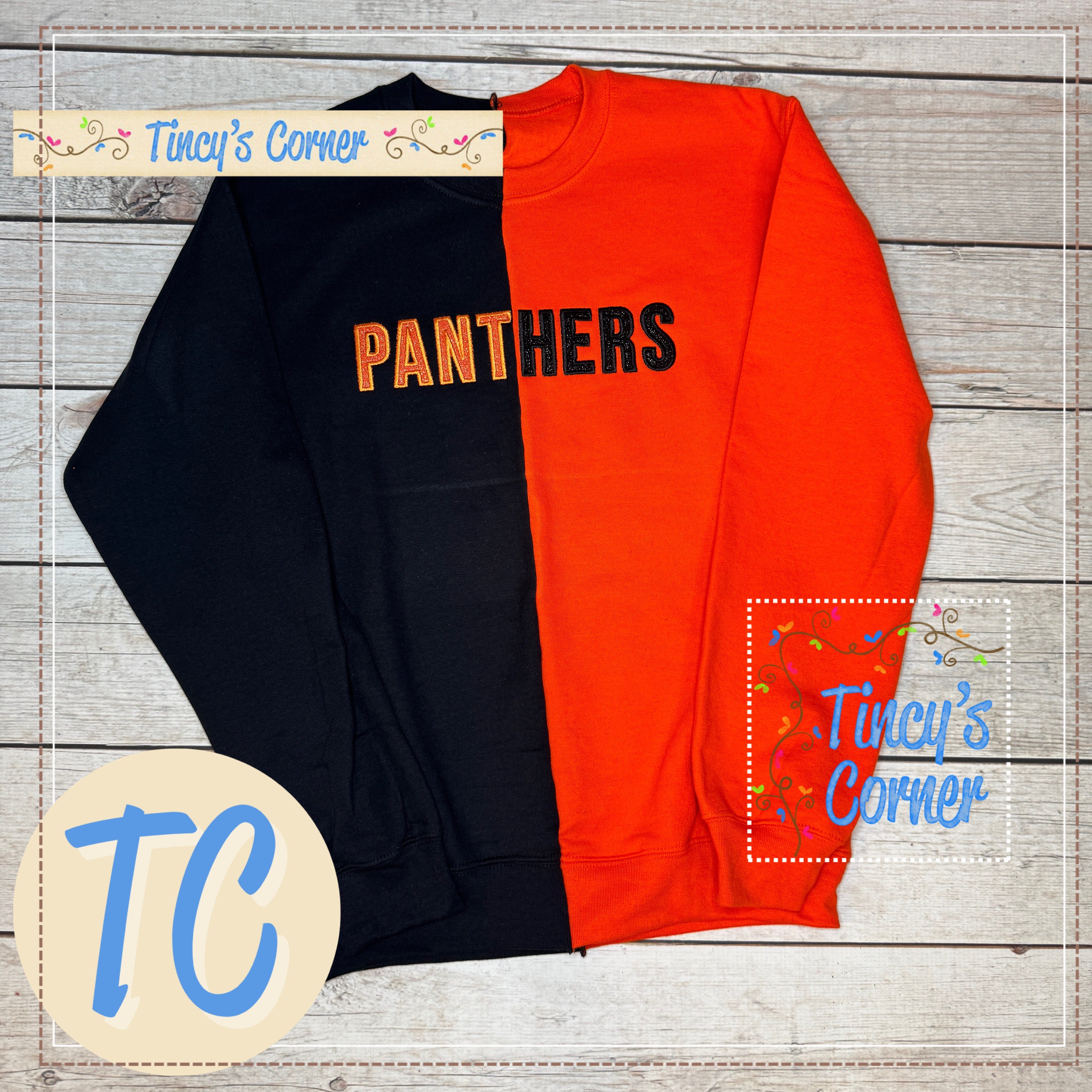Panthers 2 Color Sweatshirt