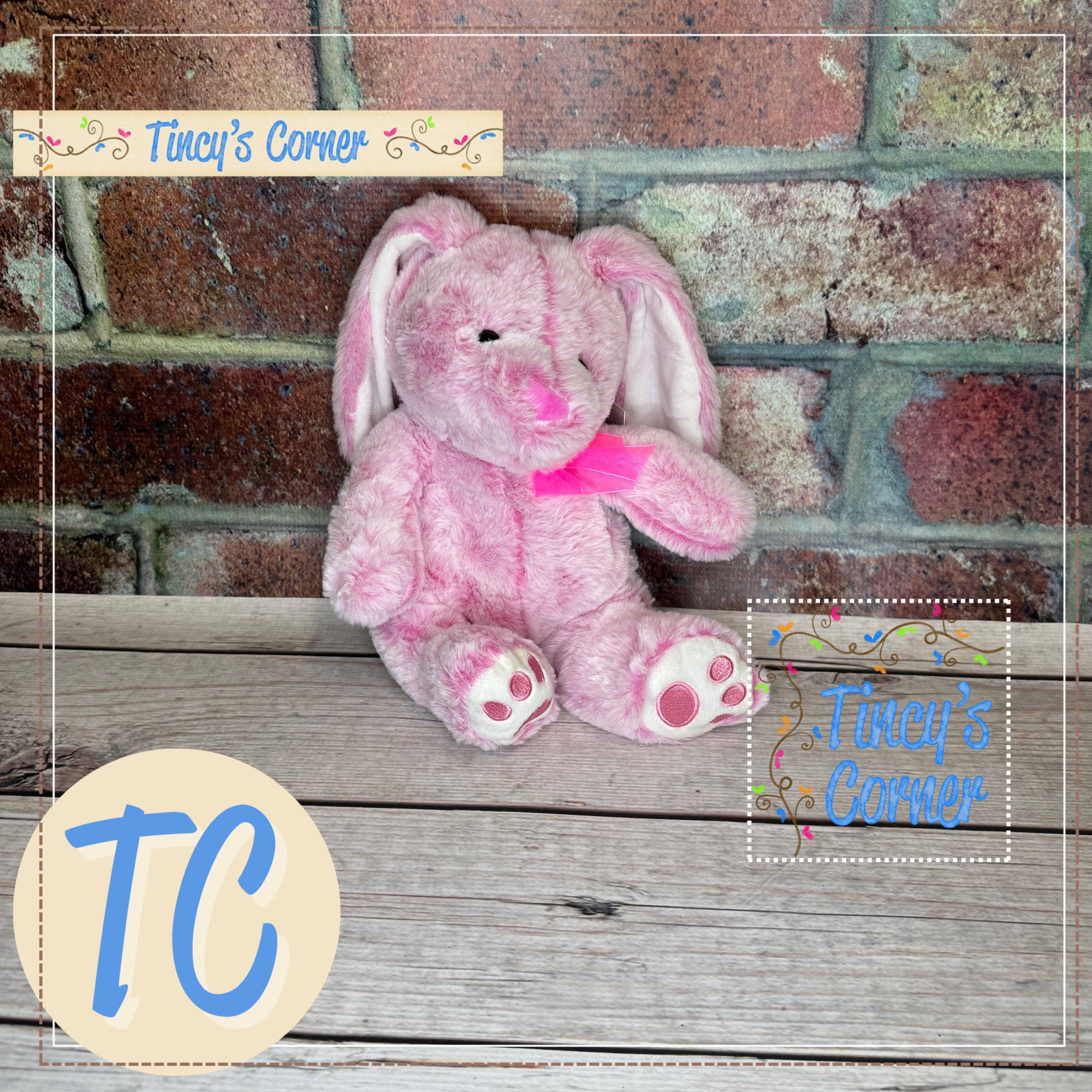 Plush Easter Bunny