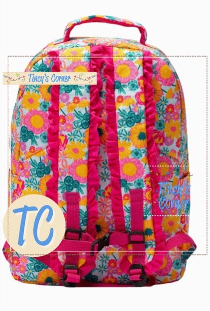 Bold Floral Backpack