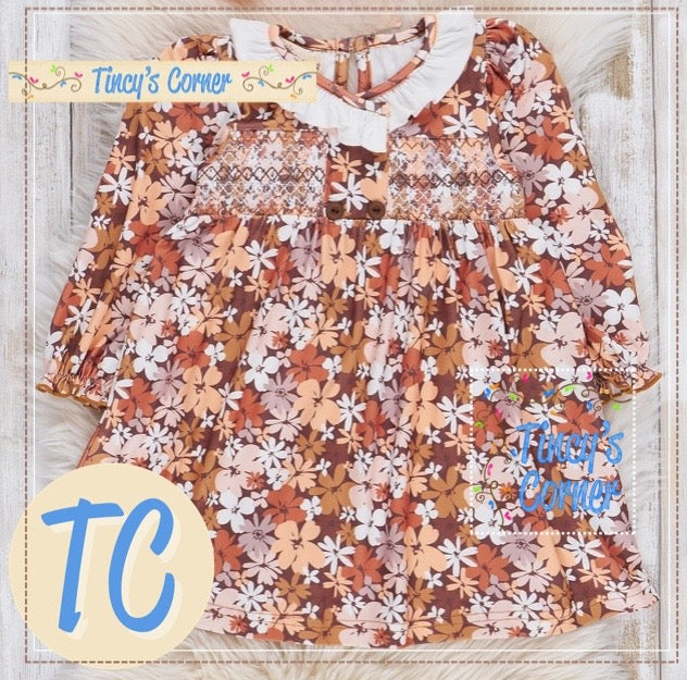 Autumn Florals Dress