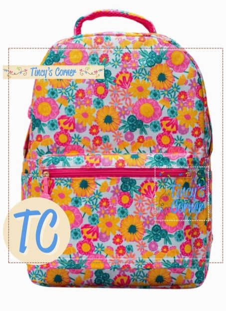 Bold Floral Backpack