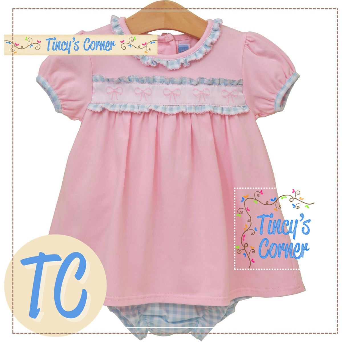 Pretty in Pink Diaper Set