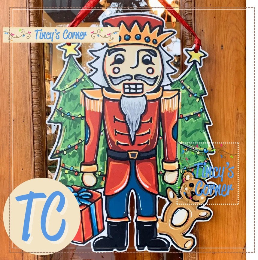 Nutcracker Door Hanger