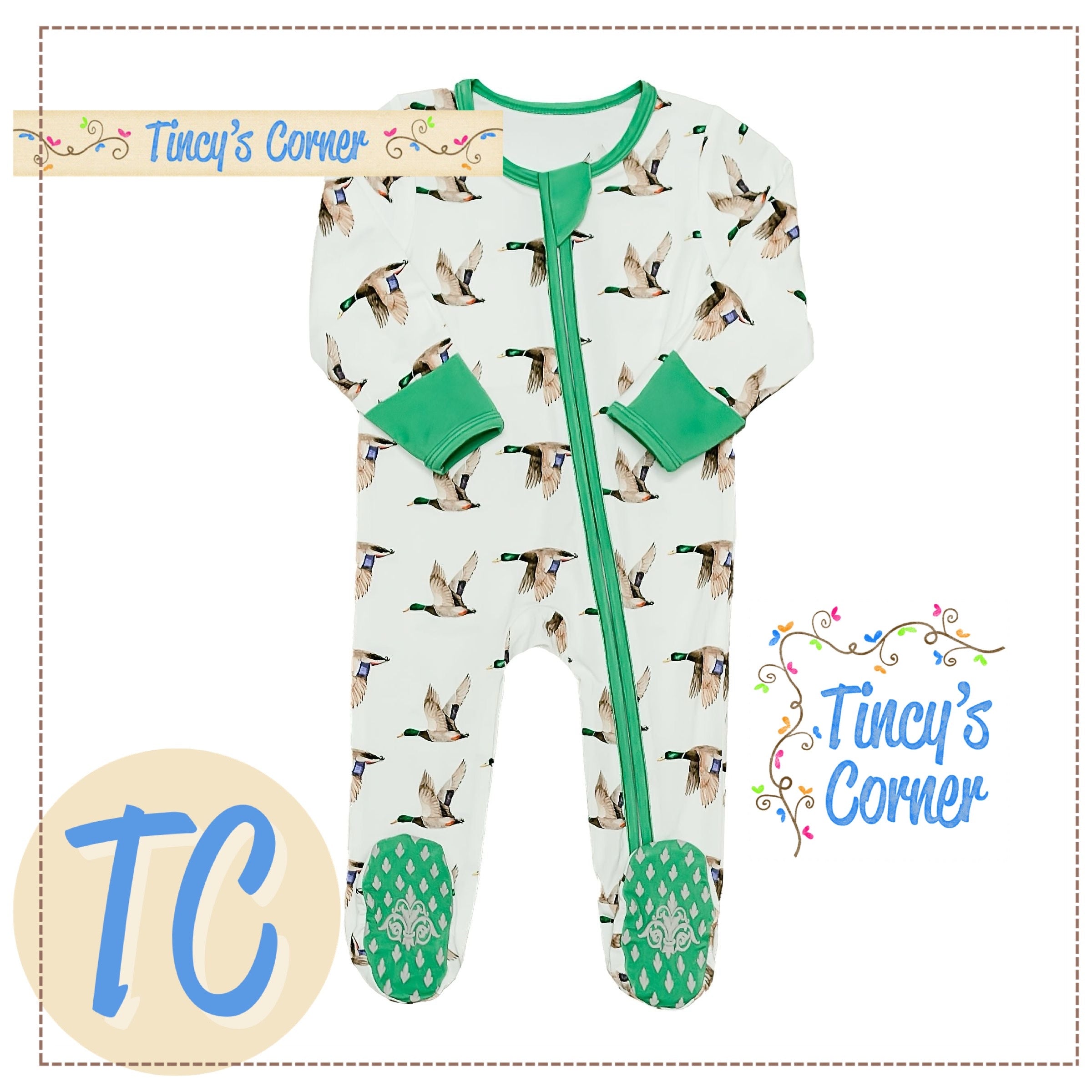 Mallard Bamboo Footie