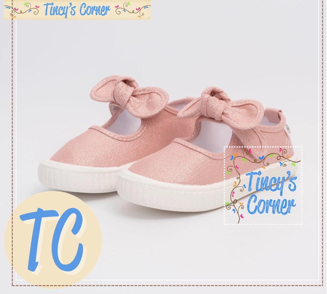 Sparkly Bow MJ Sneaker