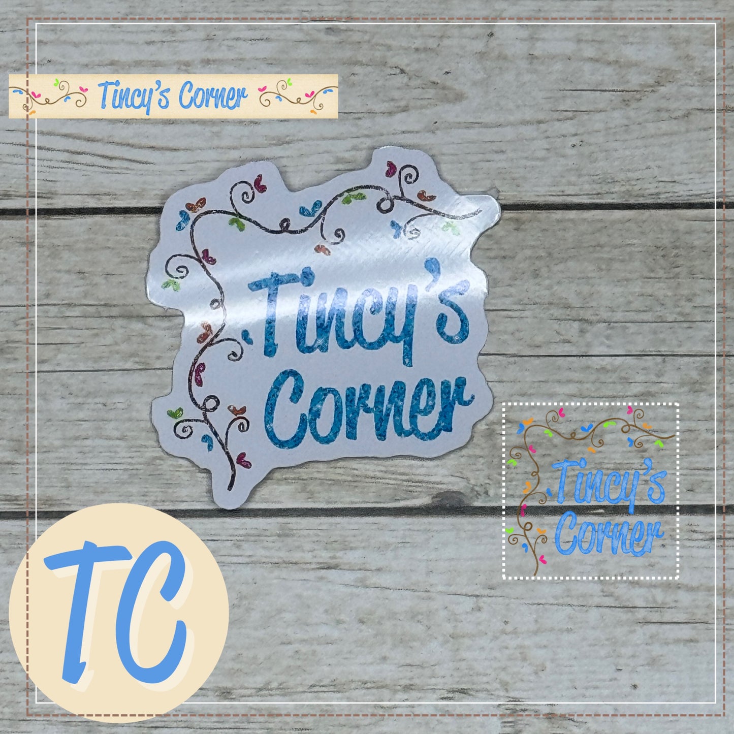 Tincy's Corner Sticker