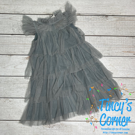 Tulle Ruffled Tiered Dress