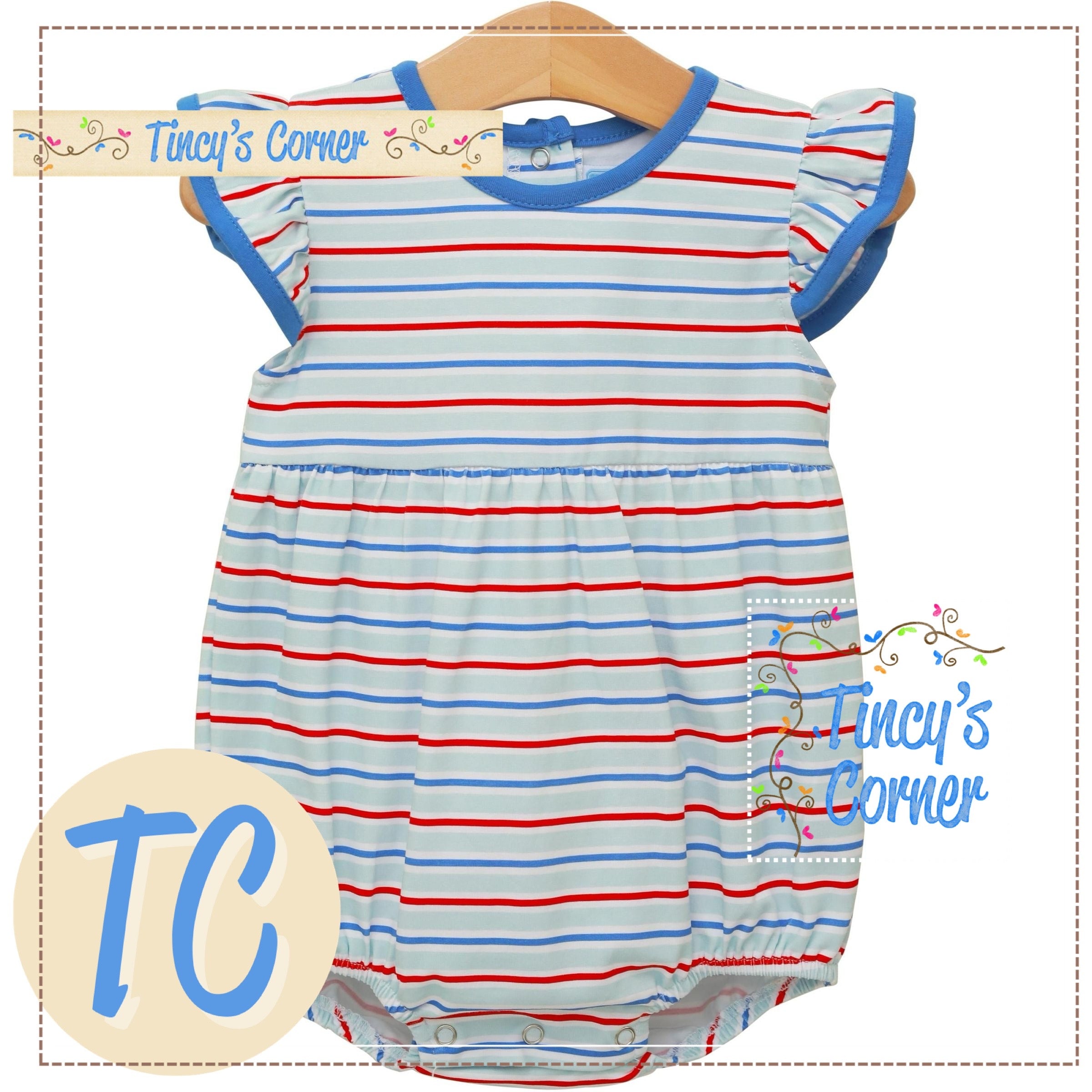 Patriotic Stripe Bubble
