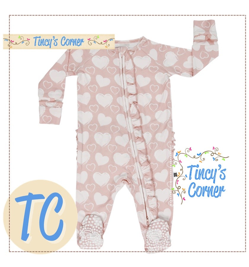 Ruffle Footie Sleeper