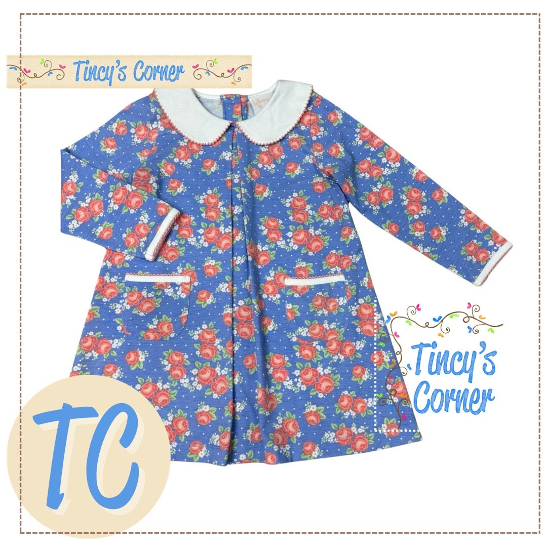 Rosie Posie Penny Pleat Dress