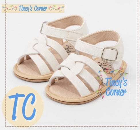 Strappy Cross Front Sandals