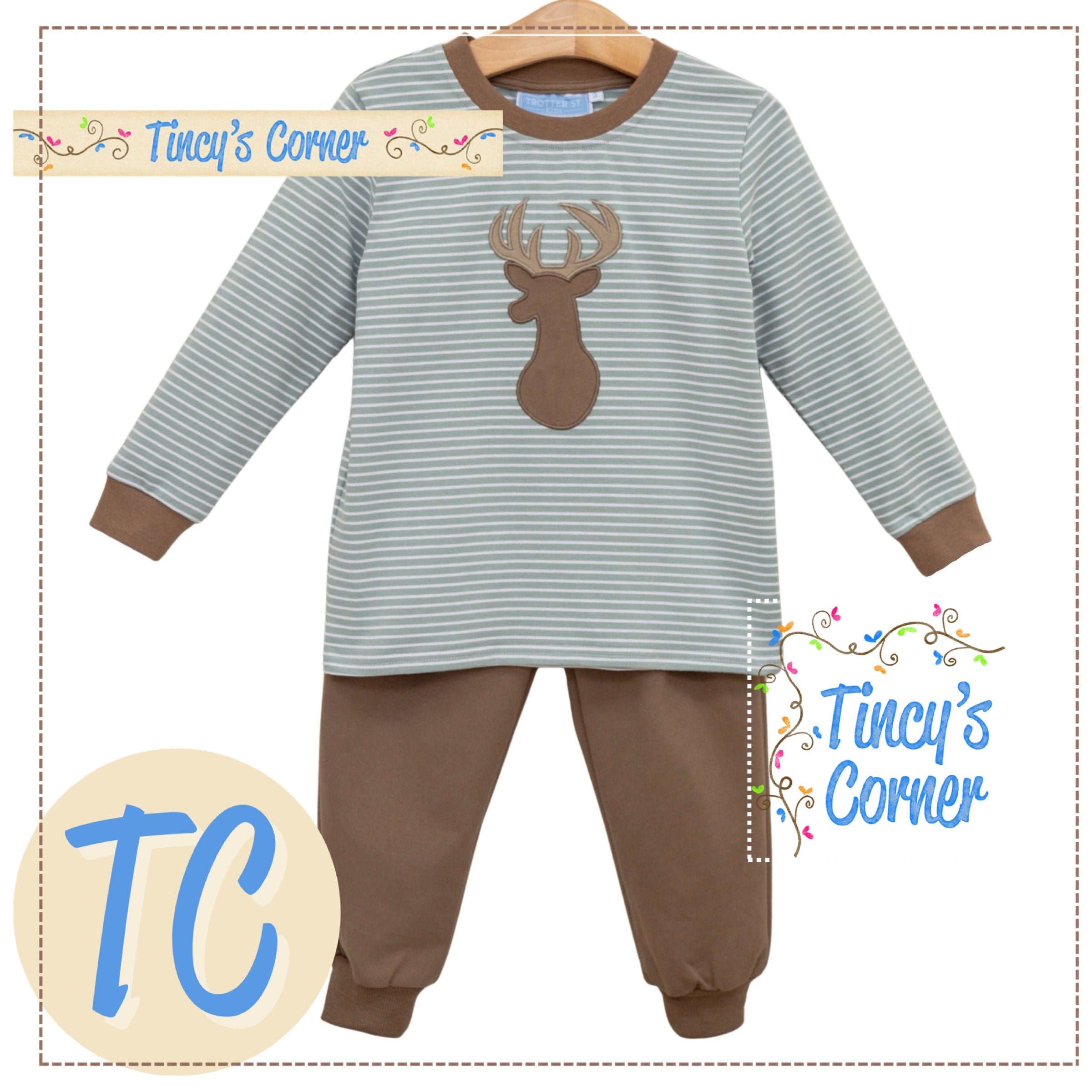 Deer Pant Set