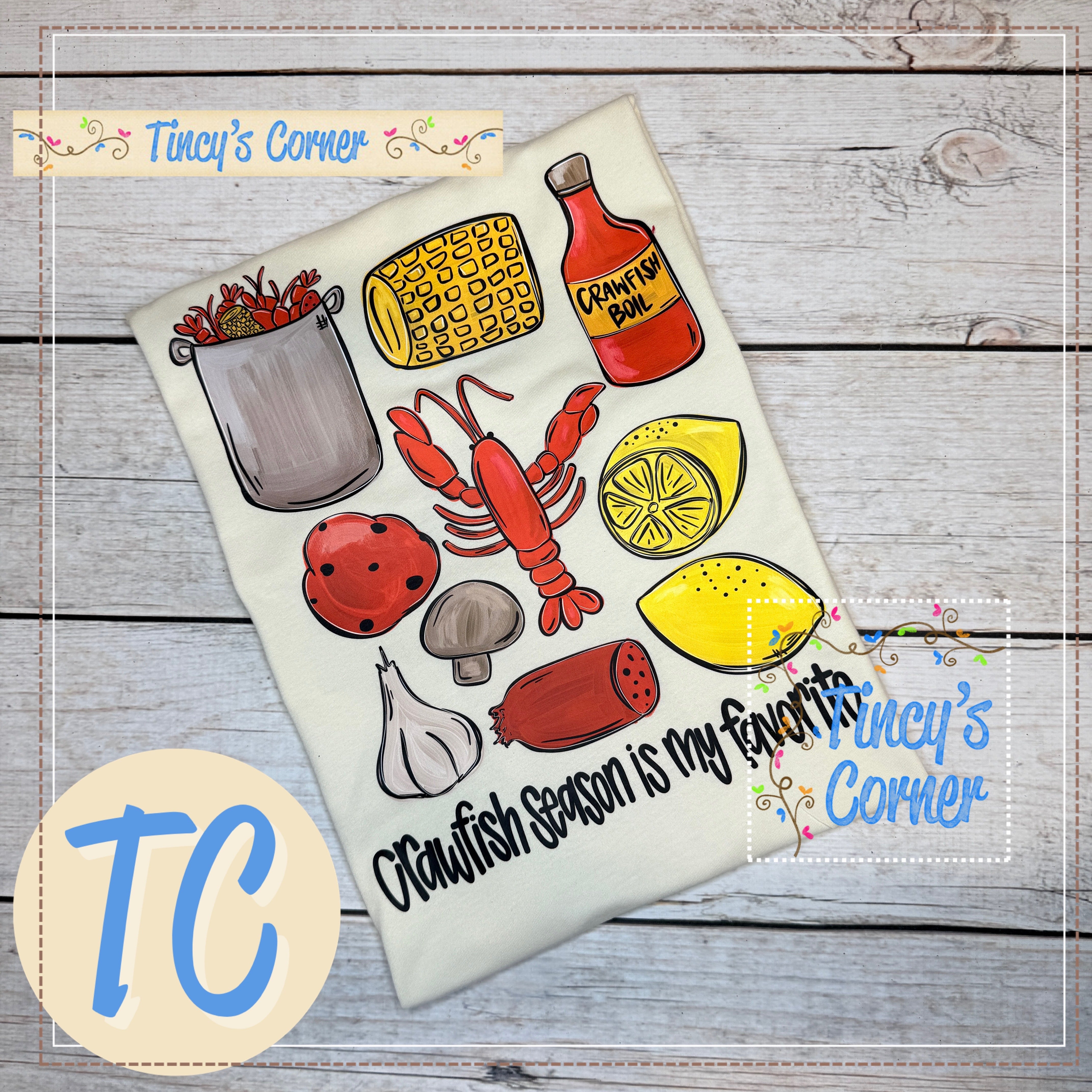 Crawfish Season is My Favorite T-Shirt