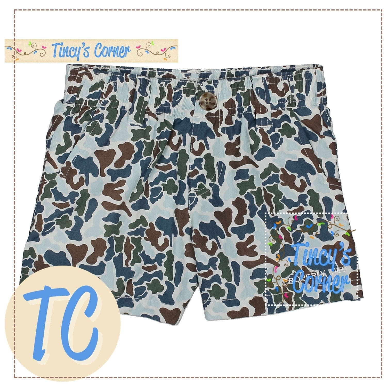 Terra Camo Boys PT Shorts