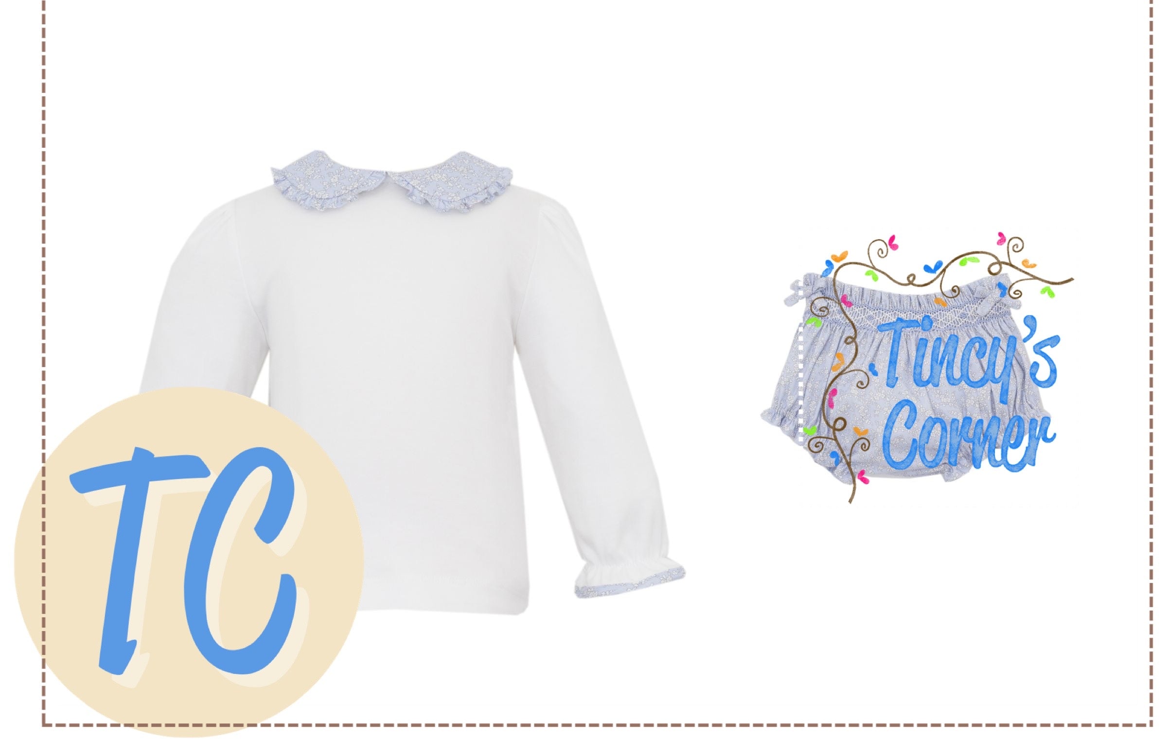 Liberty Print Bloomer Set