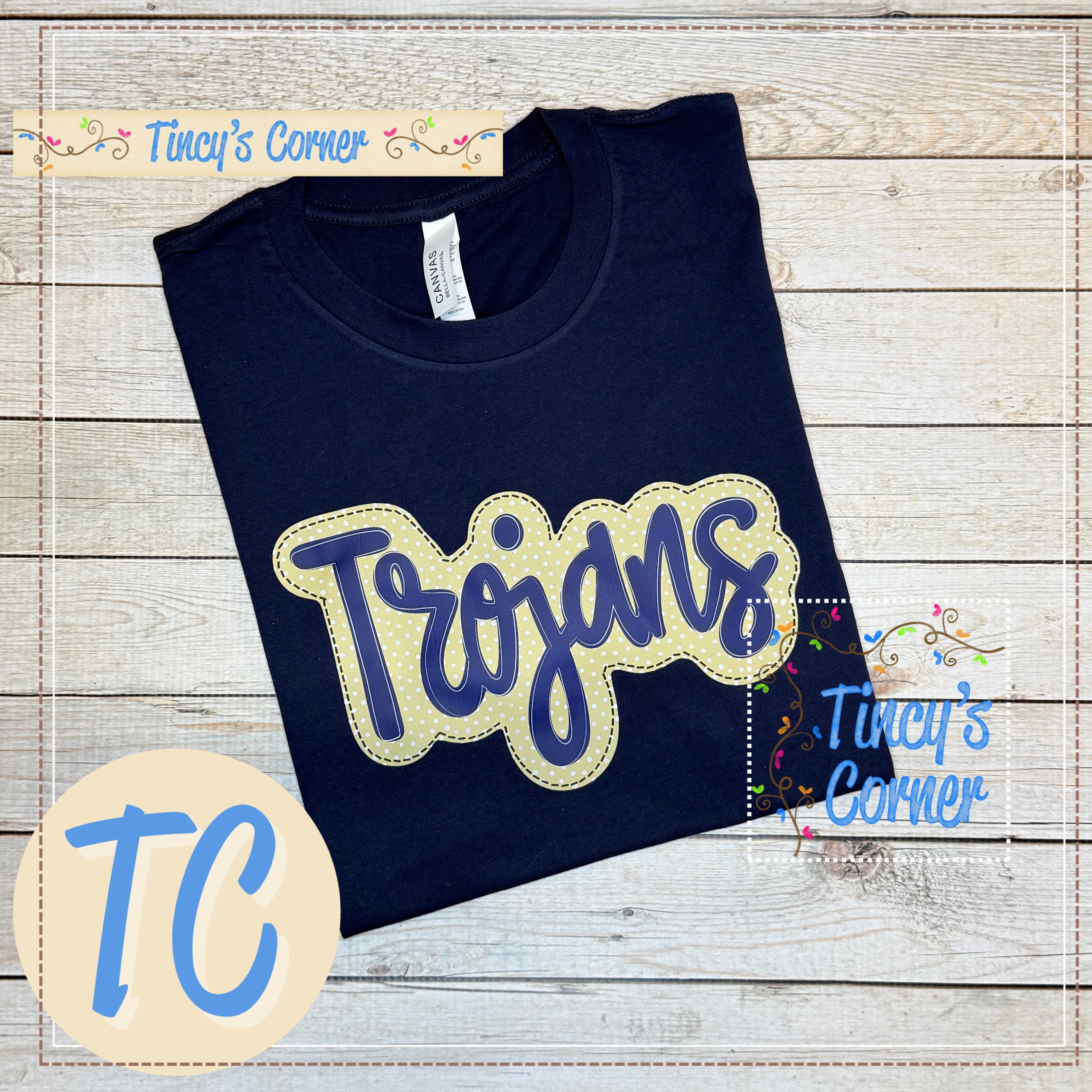 Trojans Dots T-Shirt